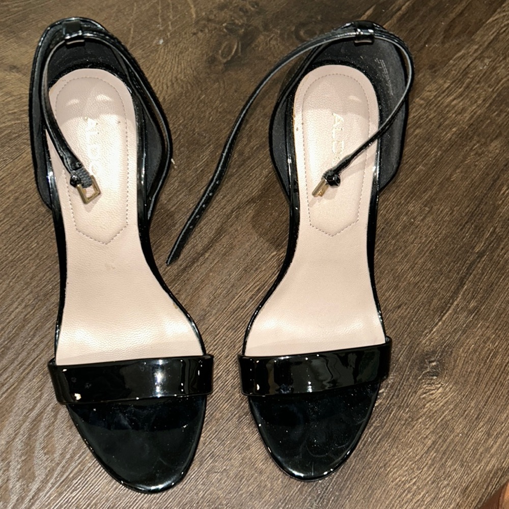 Aldo open toe Heels